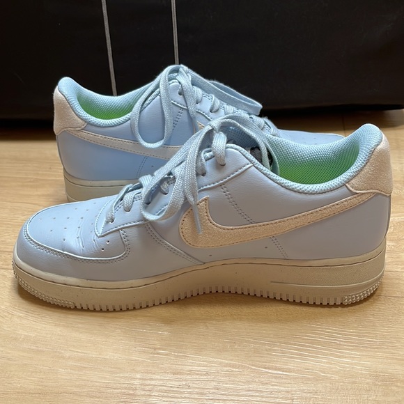Nike Air Force 1 07 SE Special Edition Low Recycled Wool Women's, SIZE 8 1/2 - Picture 7 of 9